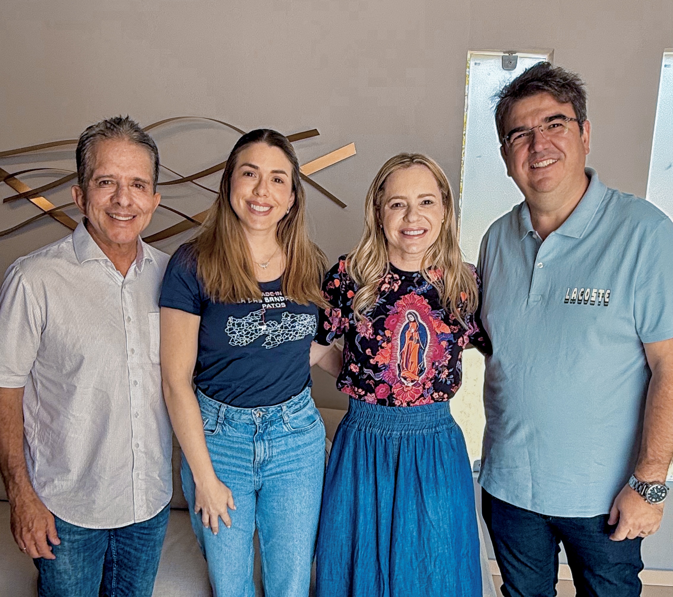 Prefeita Giovana Olímpio anuncia apoio a Nabor Wanderley para o Senado e a Olívia Motta para a Assembleia Legislativa